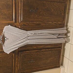 Cute faux wrap dress, size S